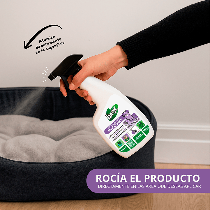 Elimina Destructor Olores Mascotas Beox® 500 Ml 3