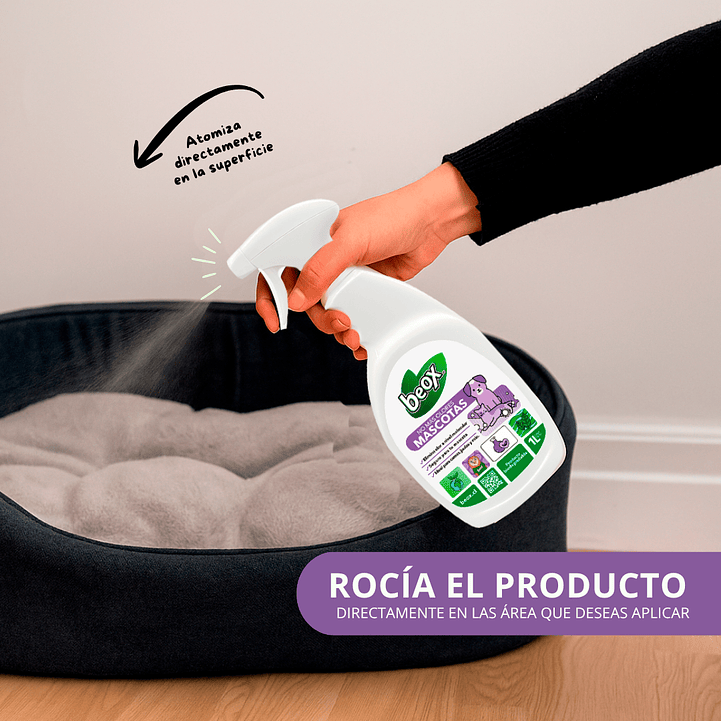 Elimina Destructor Olores Mascotas Beox® 1 Lt 3