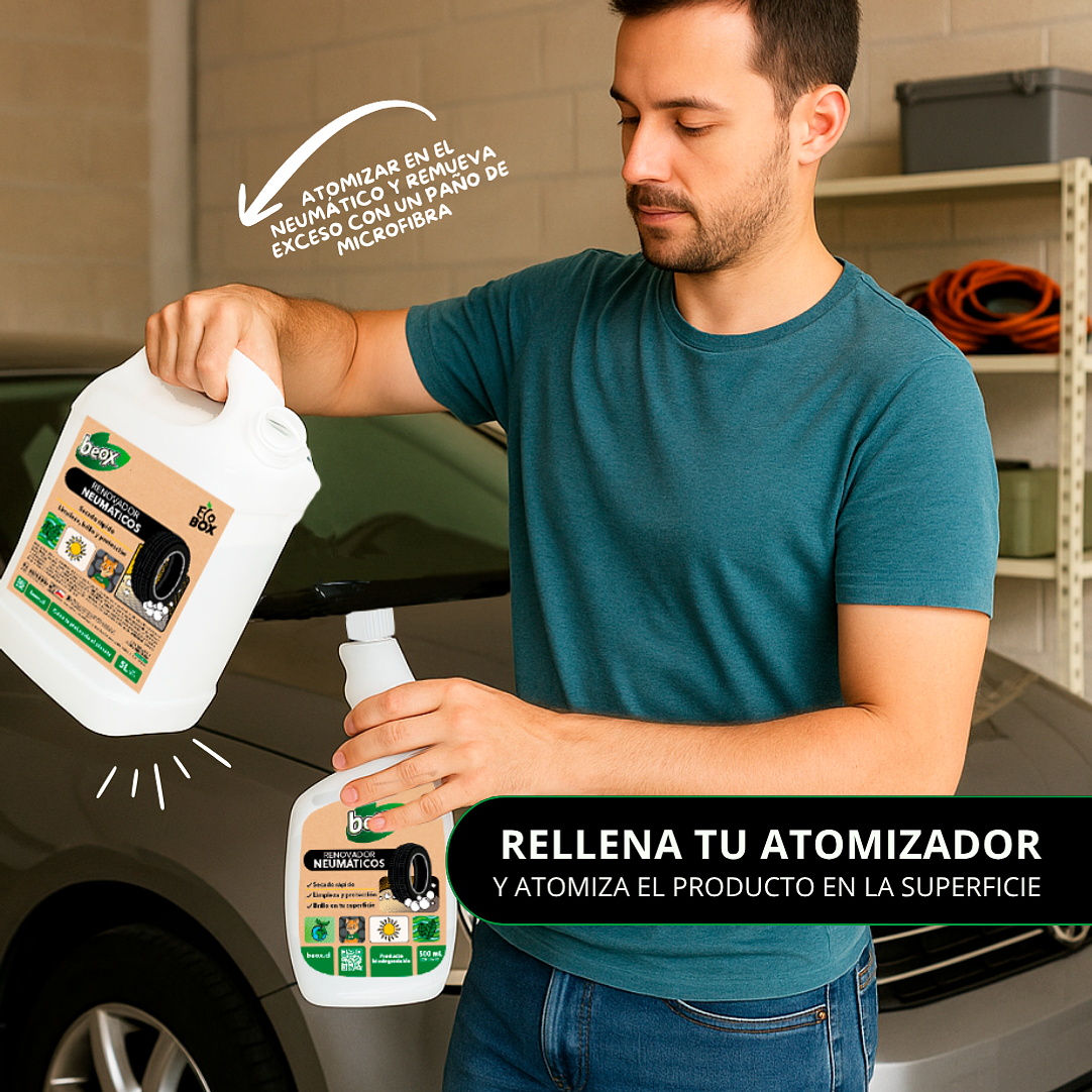 Renovador De Neumaticos Beox® 5 Lts 3