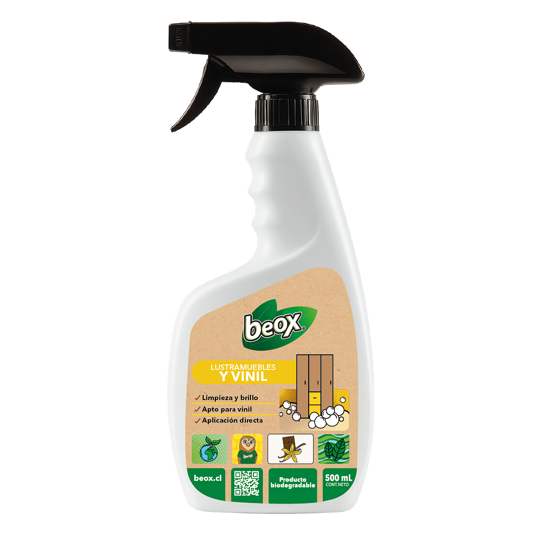 Lustra Muebles Y Vinil Beox® 500 Ml 1