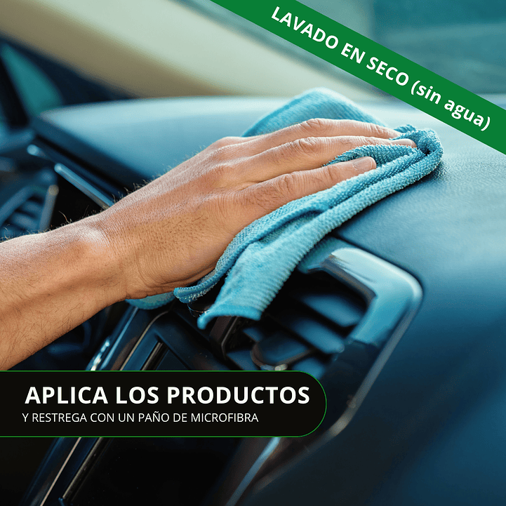Kit Profesional Lavado Auto Sin Agua Beox® 7