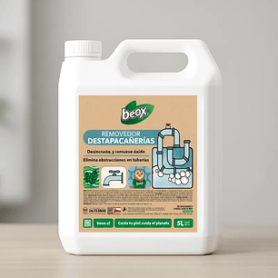 Removedor Destapacañerias Beox® 5 Lts