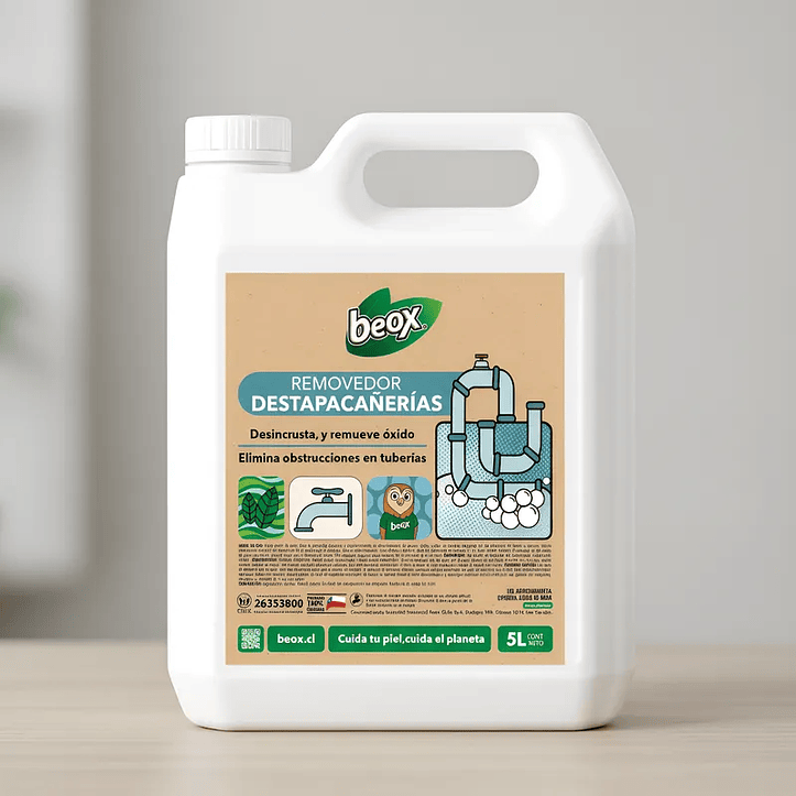 Removedor Destapacañerias Beox® 5 Lts 1