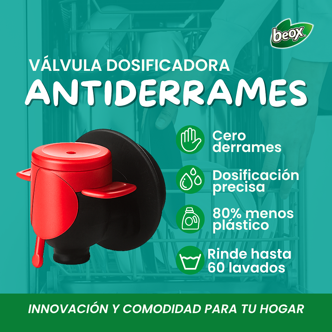 Pack x 2 Lavalozas Ecológico Beox® Ecobox 3 Lts 3