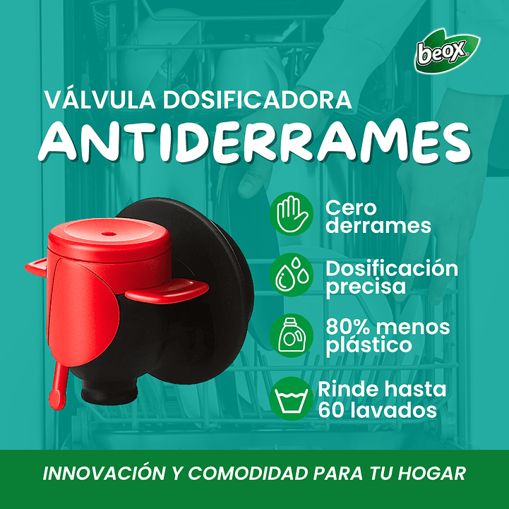 Pack x 2 Lavalozas Ecológico Beox® Ecobox 3 Lts 3