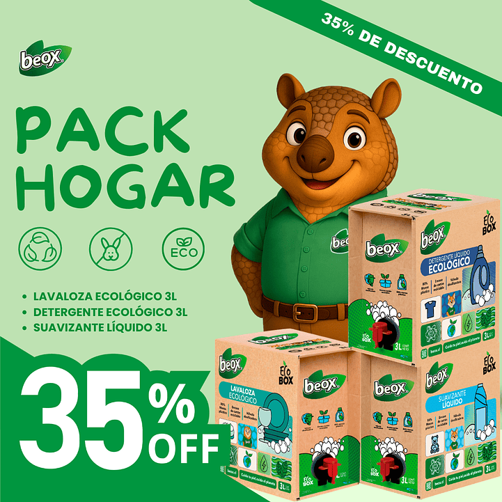 Pack Hogar Limpieza Ecológica Beox® 1