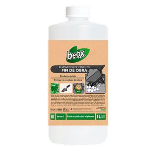 Removedor Limpiador Fin de Obra Beox® 1 Litro