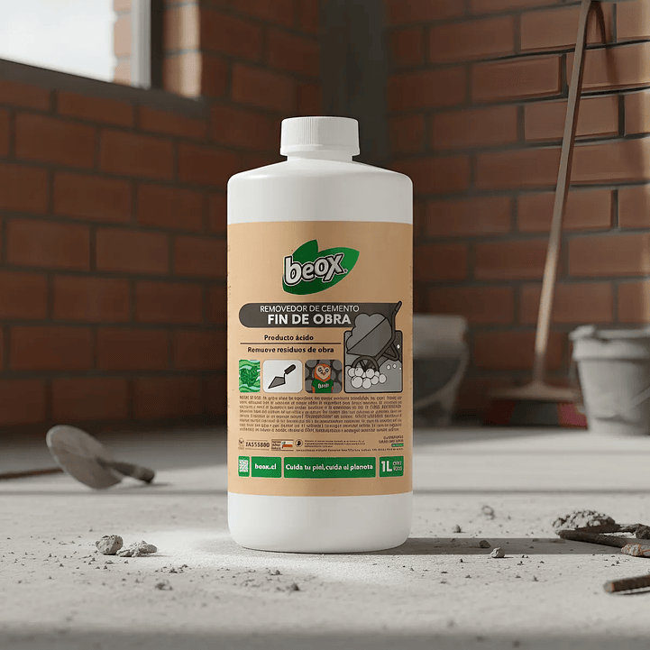 Removedor Limpiador Fin de Obra Beox® 1 Litro 1