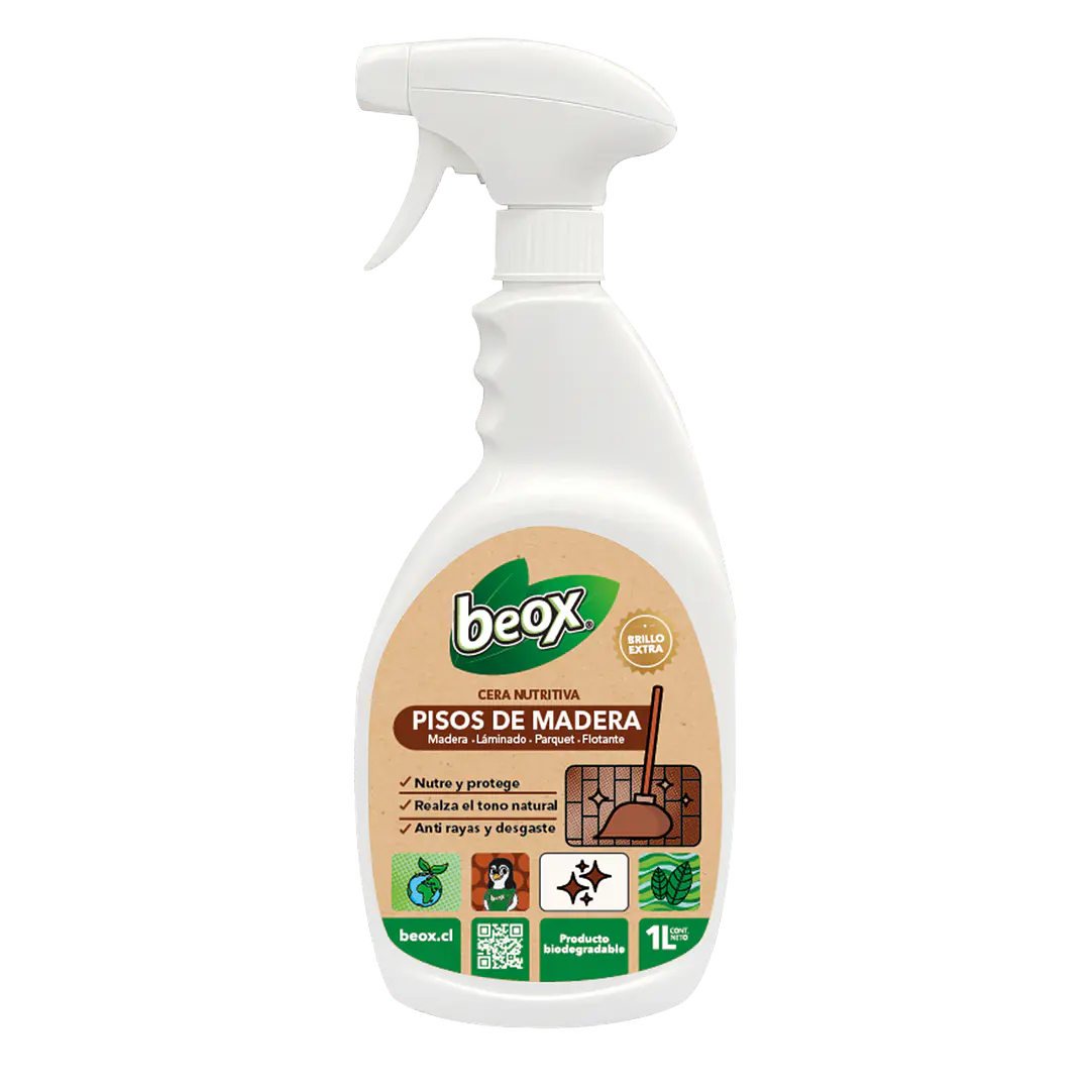 Cera Nutritiva Pisos Madera Beox® 1 Lt 1
