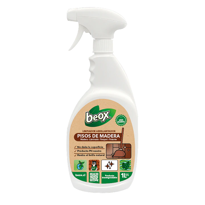 Limpiador Abrillantador Pisos Madera Beox® 1 Lt 1