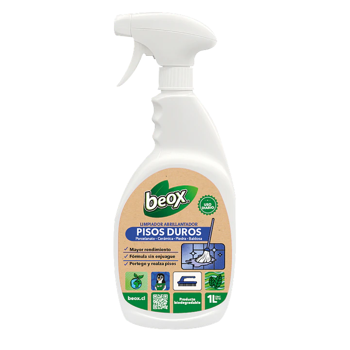 Limpiador Abrillantador Pisos Duros Beox® 1 Lt 1