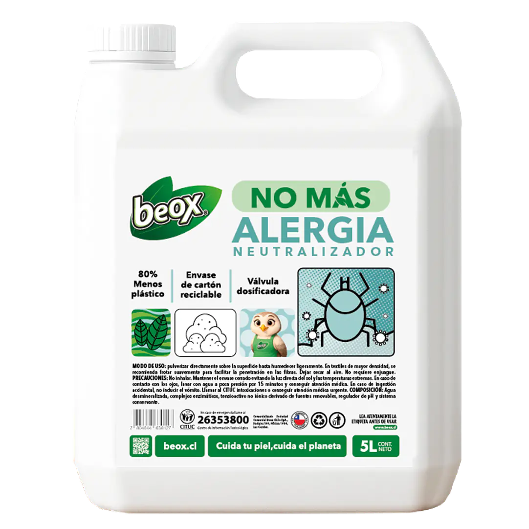 Neutralizador No Mas  Alergia Beox® Ecobox 5 Lts 1