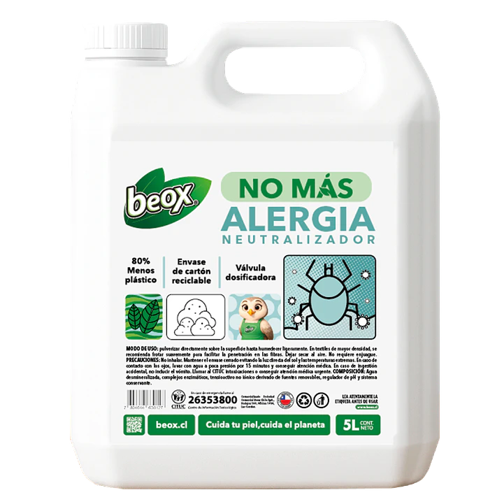 Neutralizador No Mas  Alergia Beox® Ecobox 5 Lts 1