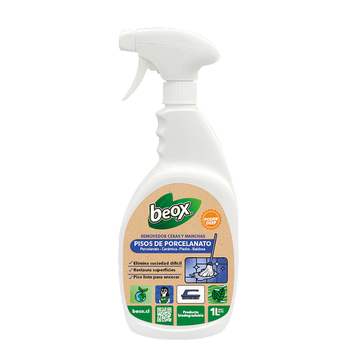 Removedor Manchas Pisos Porcelanato y Ceramicas Beox® 1 Lt 1