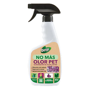 NO MAS OLOR PET Elimina Destructor Olores Gatos Beox® 500 Ml