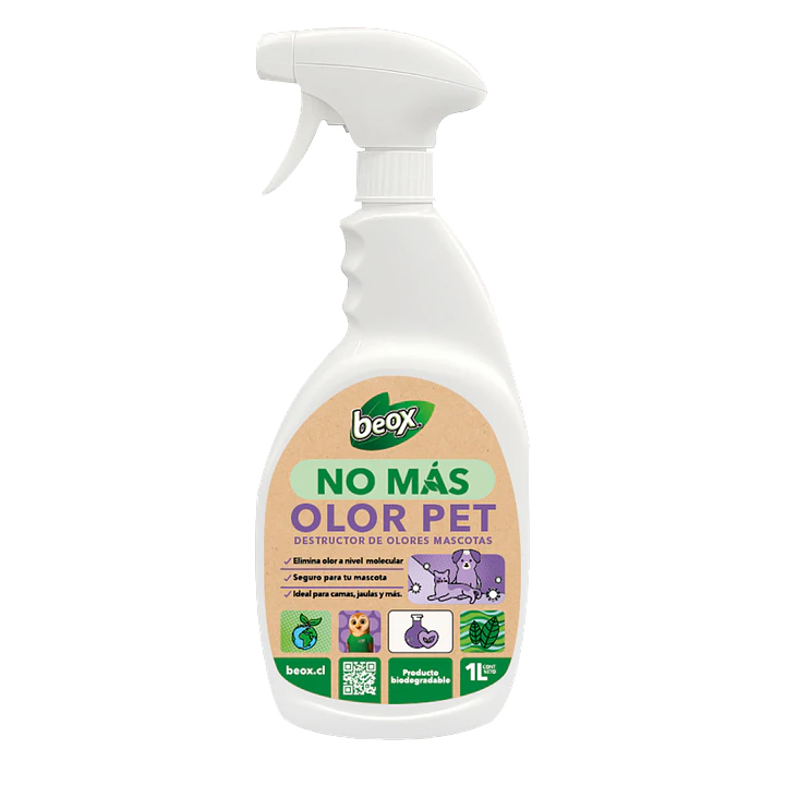 NO MAS OLOR PET Elimina Destructor Olores Mascotas Beox® 1 Lt 1