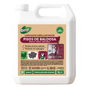 Limpiador Abrillantador Piedras Naturales y Baldosas Beox® 5L