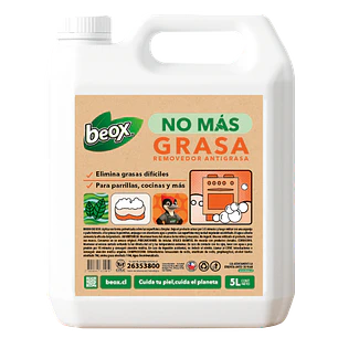 No Mas® Removedor Grasa BBQ Antigrasa Beox® 5 Lts