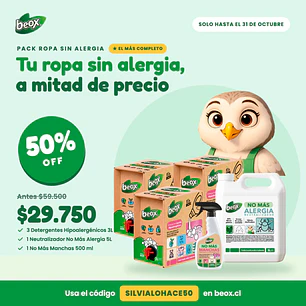 No Mas® Alergia Pack Hogar Beox®
