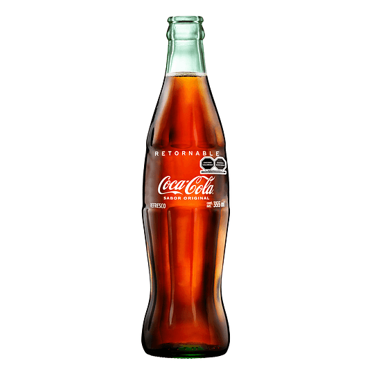 Coca-Cola 355ml Retornable Vidrio 1 pieza