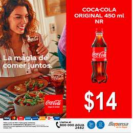 Coca Cola 450ml 1P NR  