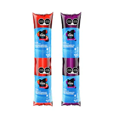 Congelados Valle frut Uva-Fresa 125ml 12 piezas