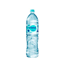 Agua Cristal 1.5L- 1 Pieza No Retornable Pet
