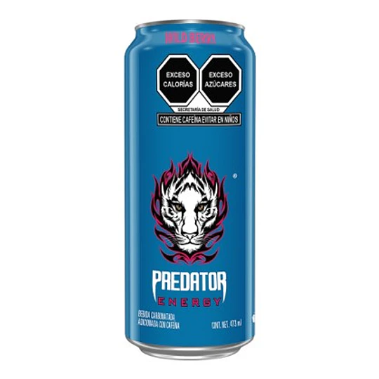 Predator Wild Berry 473ml 6 piezas