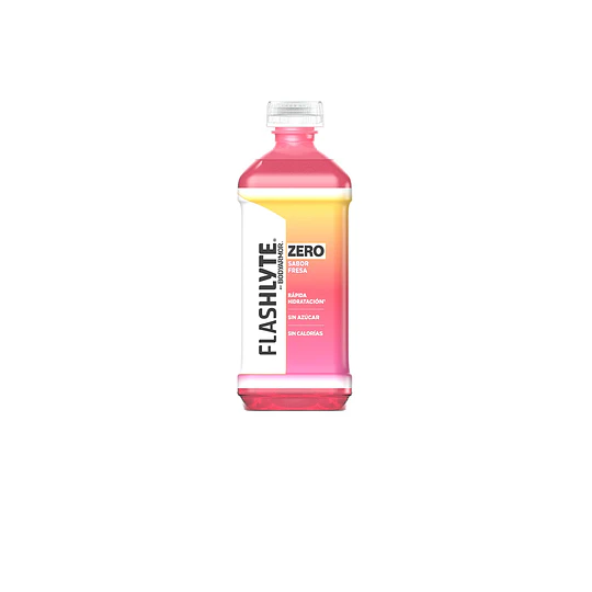 Flashlyte Zero Fresa 625 ml 6 Piezas