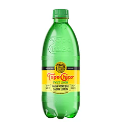 Topo-Chico Twist Limón 600ml NRP 6 piezas