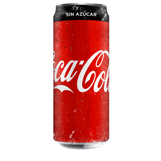 Coca Cola Sin Azúcar 12 oz Lata 6 Piezas