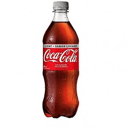 Coca Cola Sabor Ligero 20 oz Plástico 12 Piezas