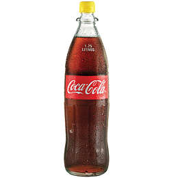 Coca-Cola 1.25L Vidrio Retornable 12 Piezas