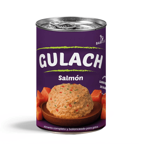 Gulach de Salmón para Gatos