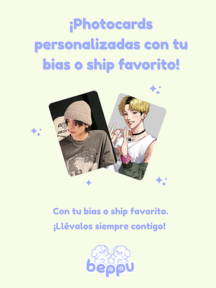 PHOTOCARDS PERSONALIZADAS