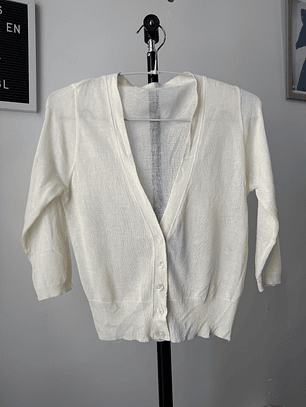 Cárdigan Ivory