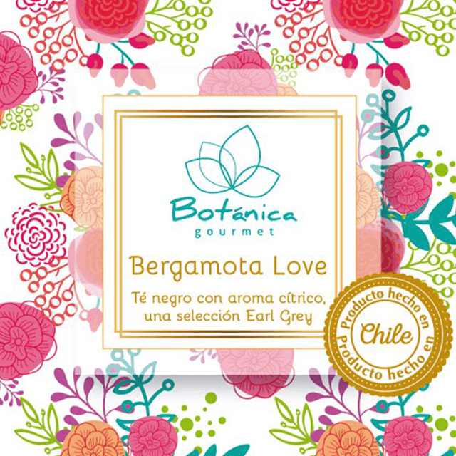 Té Negro Bergamota Love | 90 gr. Botánica