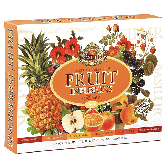 Fruit Infusions Variedades | 60 Bolsitas Basilur