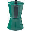 Cafetera Italiana Petra Green | 9 Tazas Oroley