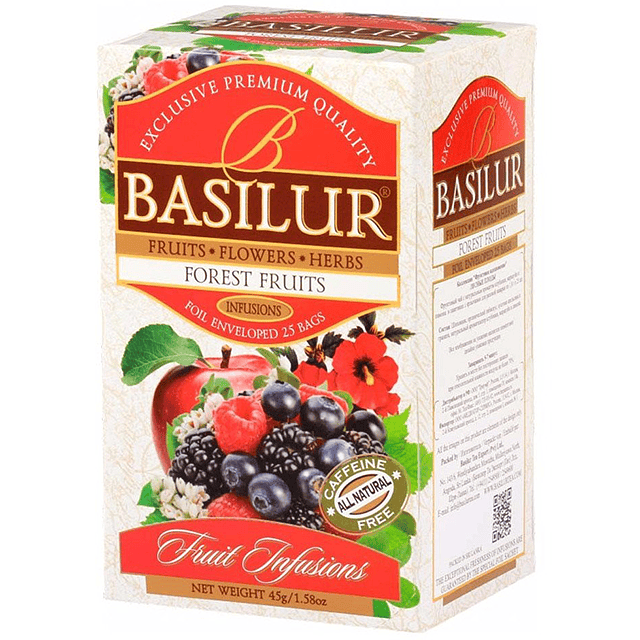 Infusión Forest Fruits | 25 Bolsitas Basilur