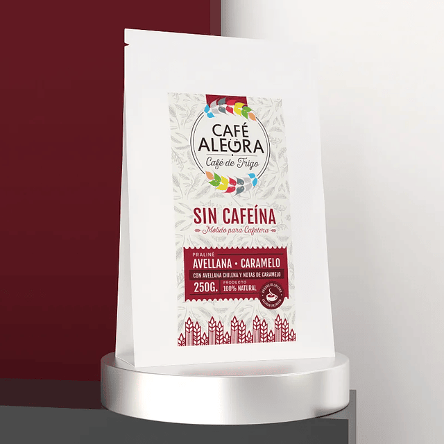 Café de Trigo Avellana Caramelo | 250 gr. Café Alegra