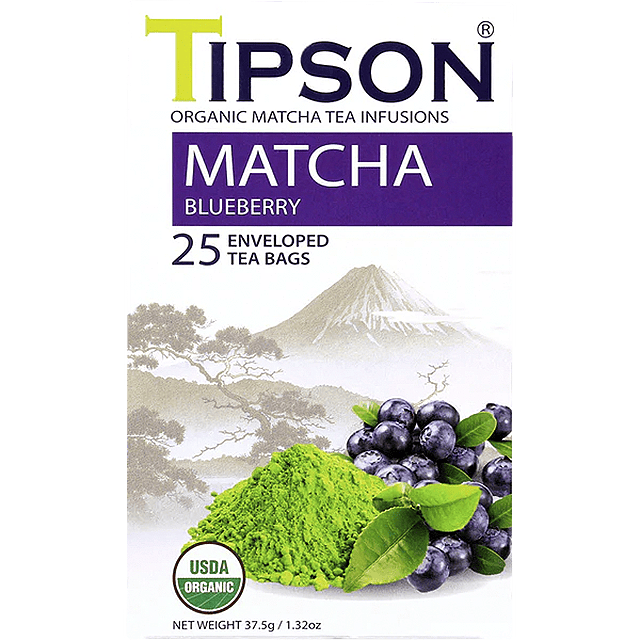 Matcha Blueberry  | 25 Bolsitas Tipson