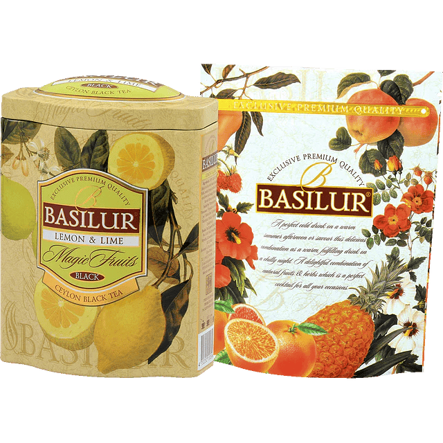 Té Negro Lemon & Lime | 100 gr. Basilur