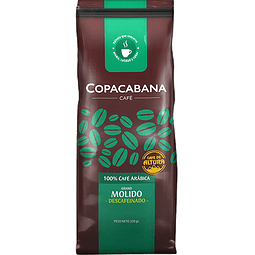 Descafeinado Café en Grano Molido | 250 gr. Copacabana