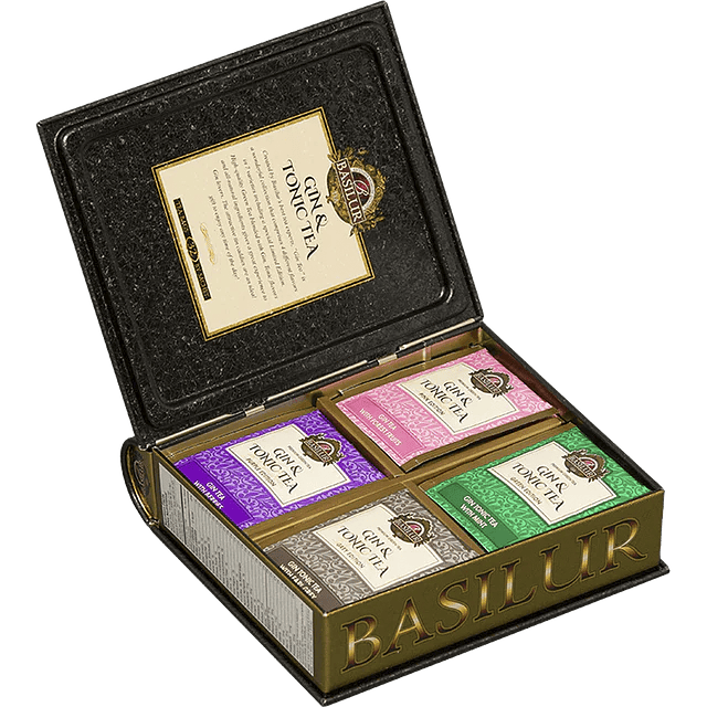 Black Edition Gin & Tonic Tea Book | 32 Bolsitas Basilur