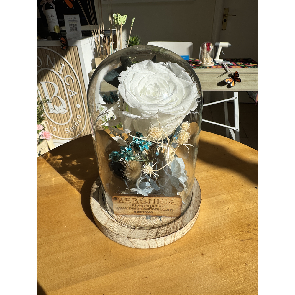 Cúpula Rosa eterna pequeña.