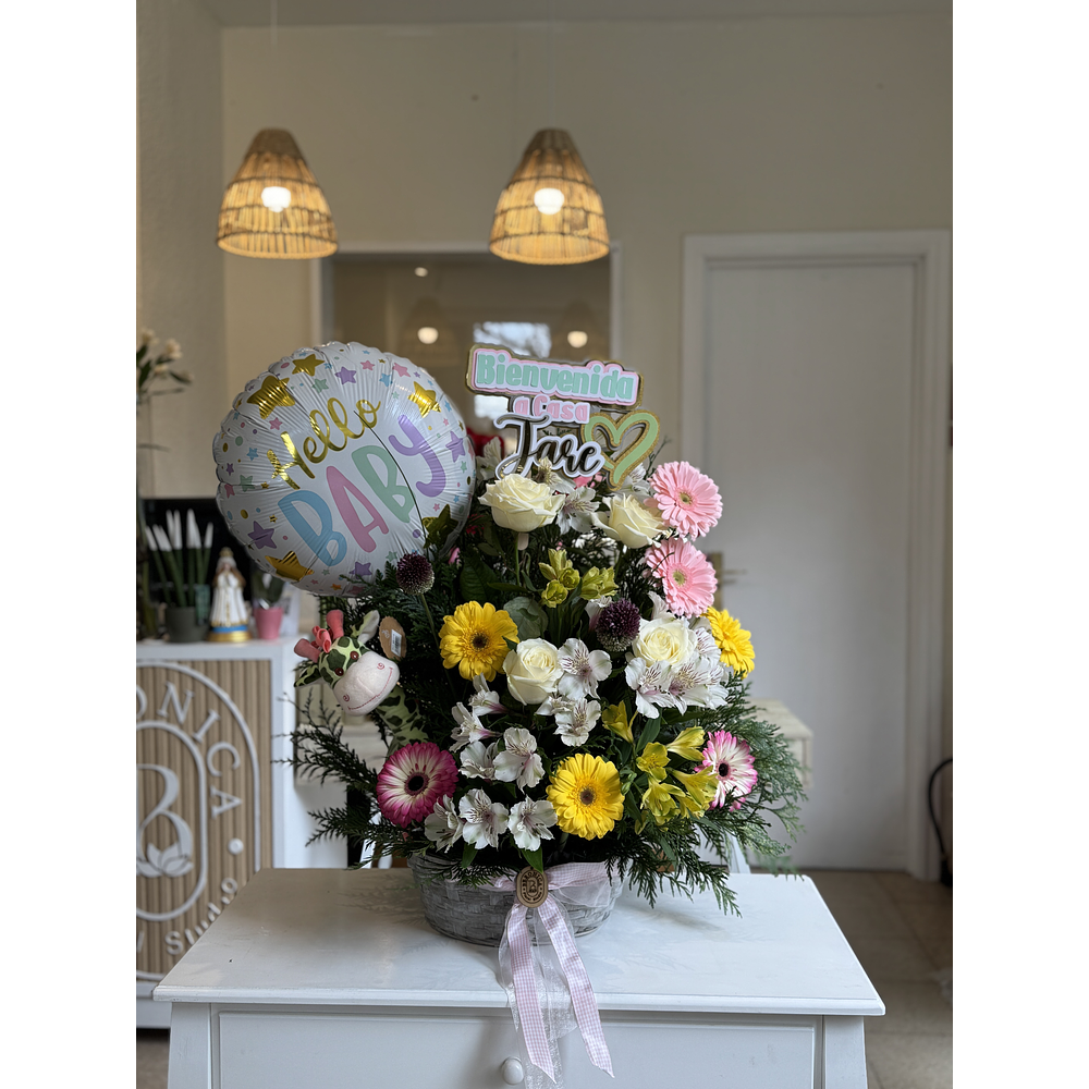 Centro de nacimiento con personalización.