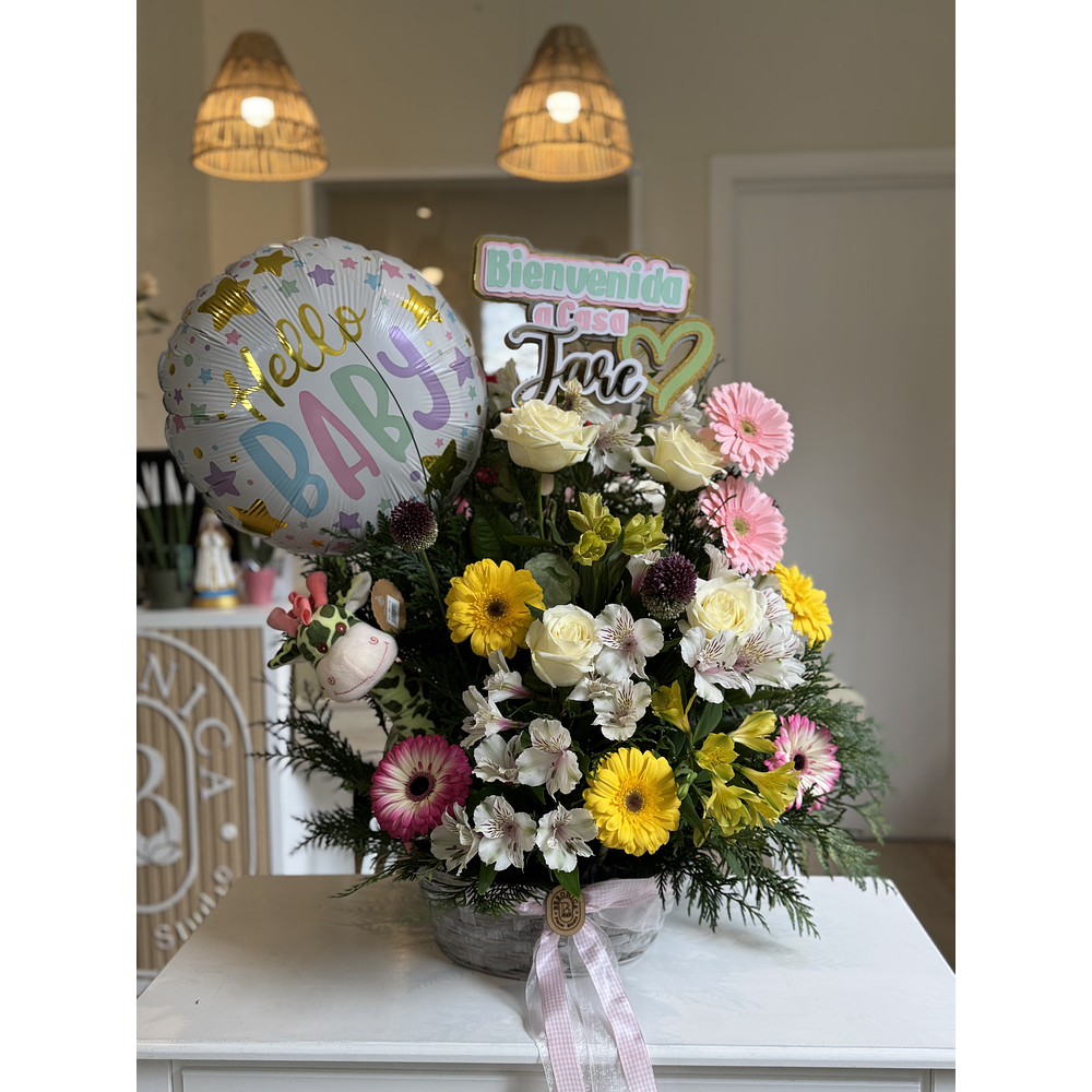 Centro de nacimiento con personalización.