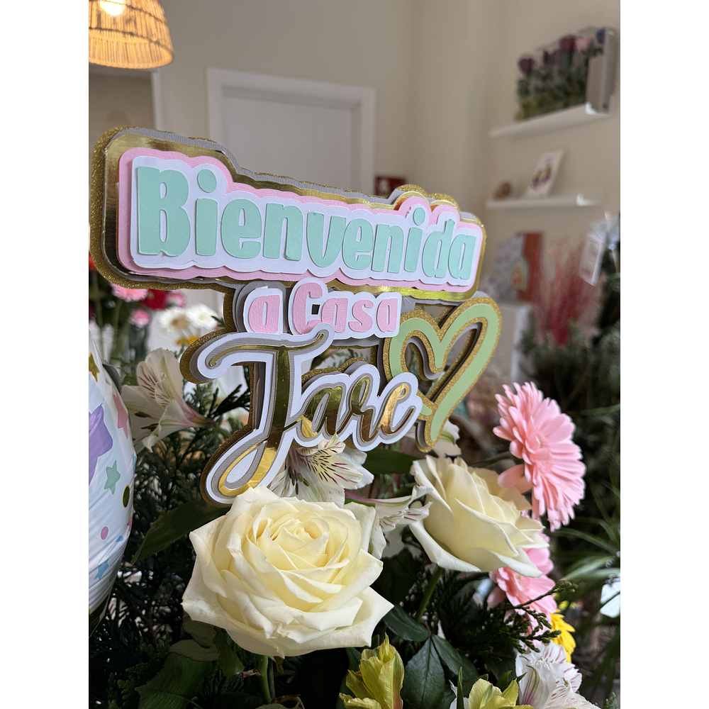 Centro de nacimiento con personalización.