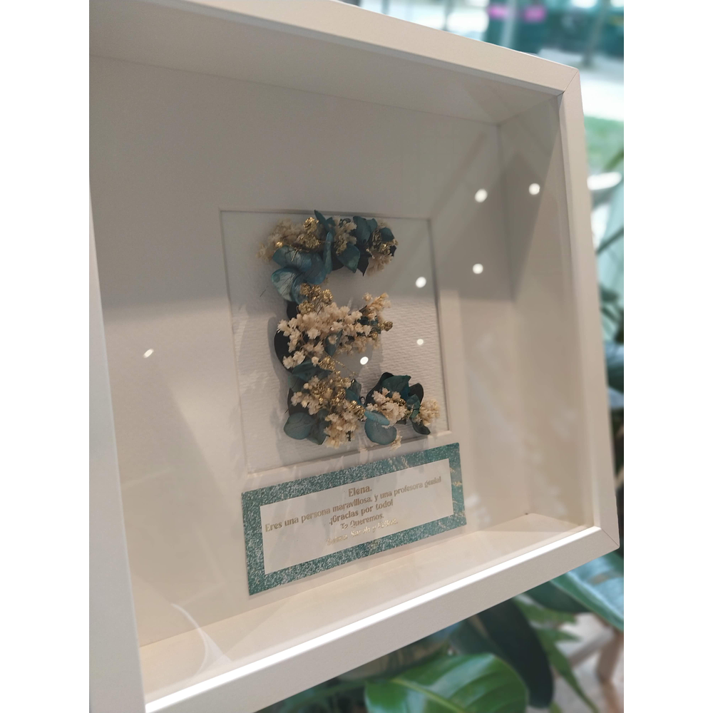 Cuadros con iniciales